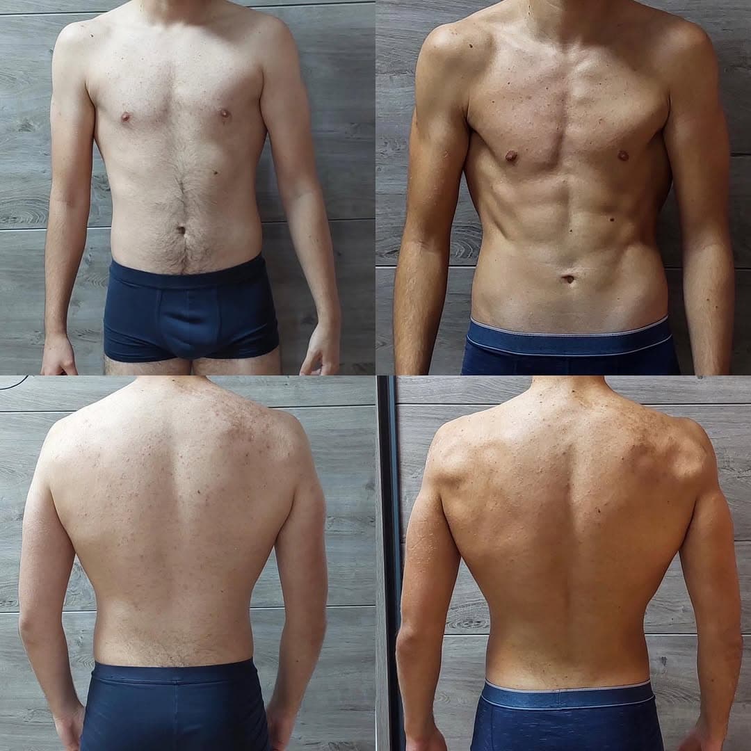 Lan — 4-month transformation