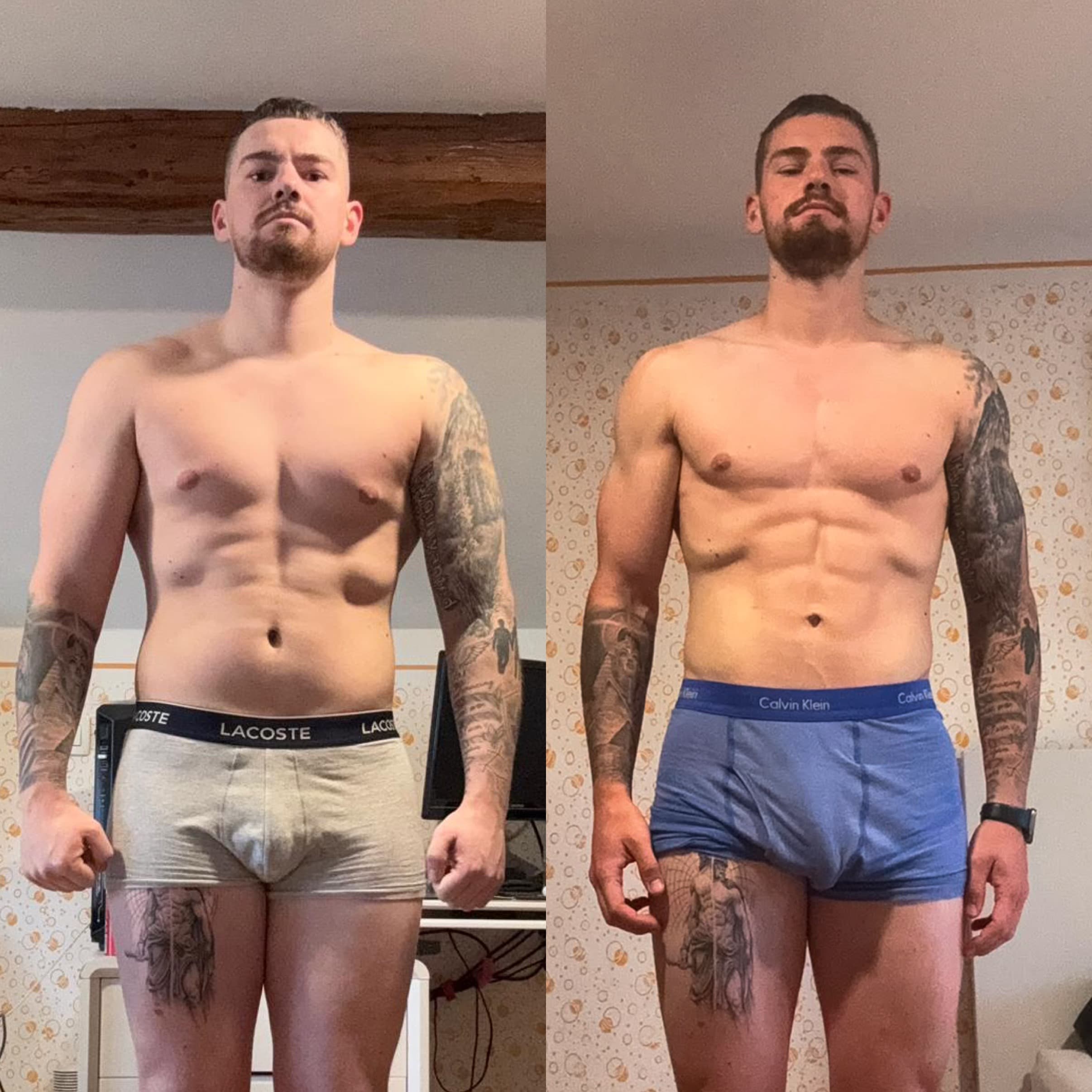 David — 5-month transformation